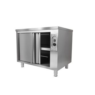 Armoire chauffante inox - Portes coulissantes - H 85 x L 120 x P 70 CM - G-Line HW-052725 €735.00 Réchauffeurs