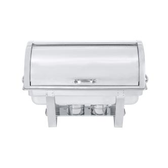 Chafing dish - 1/1 GN - Acier inoxydable - Incl. Couvercle roll - G-Line 76596 €99.95 Casserole à roulettes