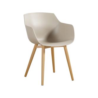 Chaise traiteur - Simone - Taupe / Aspect bois - G-Line 81299 €54.95 Chaises en bois