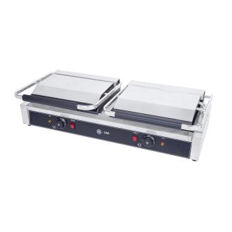 Grille de contact - Double - Lisse / Nervurée - 2x 230V - G-Line HW-147676 €279.00 Grils électriques
