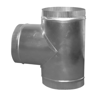 T-pièce canalisations - Ronde - Complet - 90° - Aluminium - G-Line KAN-M-00007 €0.00 Kanaalwerk rond