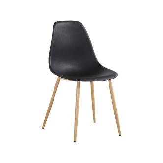Chaise de restauration - Maryam - Noir / Bois - G-Line 81307 €38.95 Chaises en bois