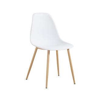 Chaise de restauration - Maryam - Blanc / Bois - G-Line 81308 €38.95 Chaises en bois
