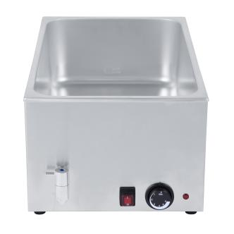 Bain marie - 1/1 GN - Inox - Robinet - 0°C-90°C - G-Line HW-5050 €89.00 Bain-marie professionnel