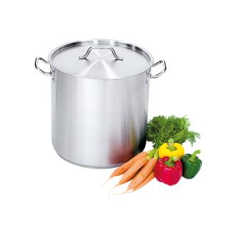 Cocotte - Ø32 x H 32 CM - Haut - Acier Inoxydable - Avec Couvercle - 25,7 Litre - G-Line 77593 €95.95 Casserole