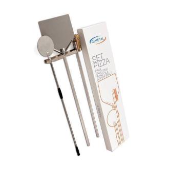 Ensemble d'accessoires pour pizza - Pelle à pizza - Brosse à four - GMG - PIZ-SET PIZ-SET €99.00 Pelles à pizza