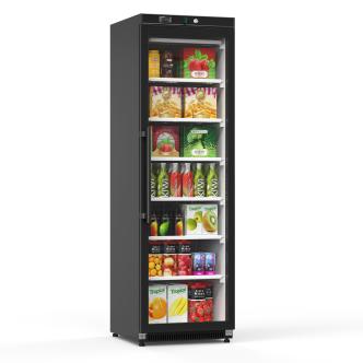 Porte vitrée de congélateur - 400 Litres - Noir - 1 porte - G-Line HW-140743 €919.00 Armoire negative
