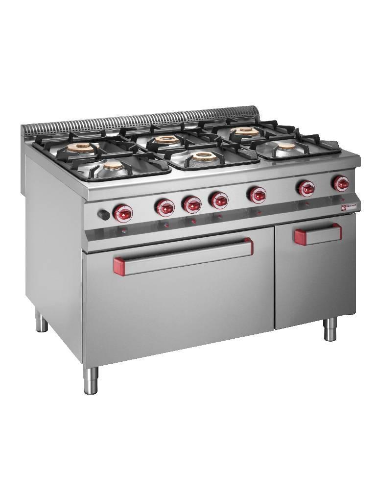 Cuisinière à gaz - Four à gaz - 6 feux - Diamant - G9/6BFA12