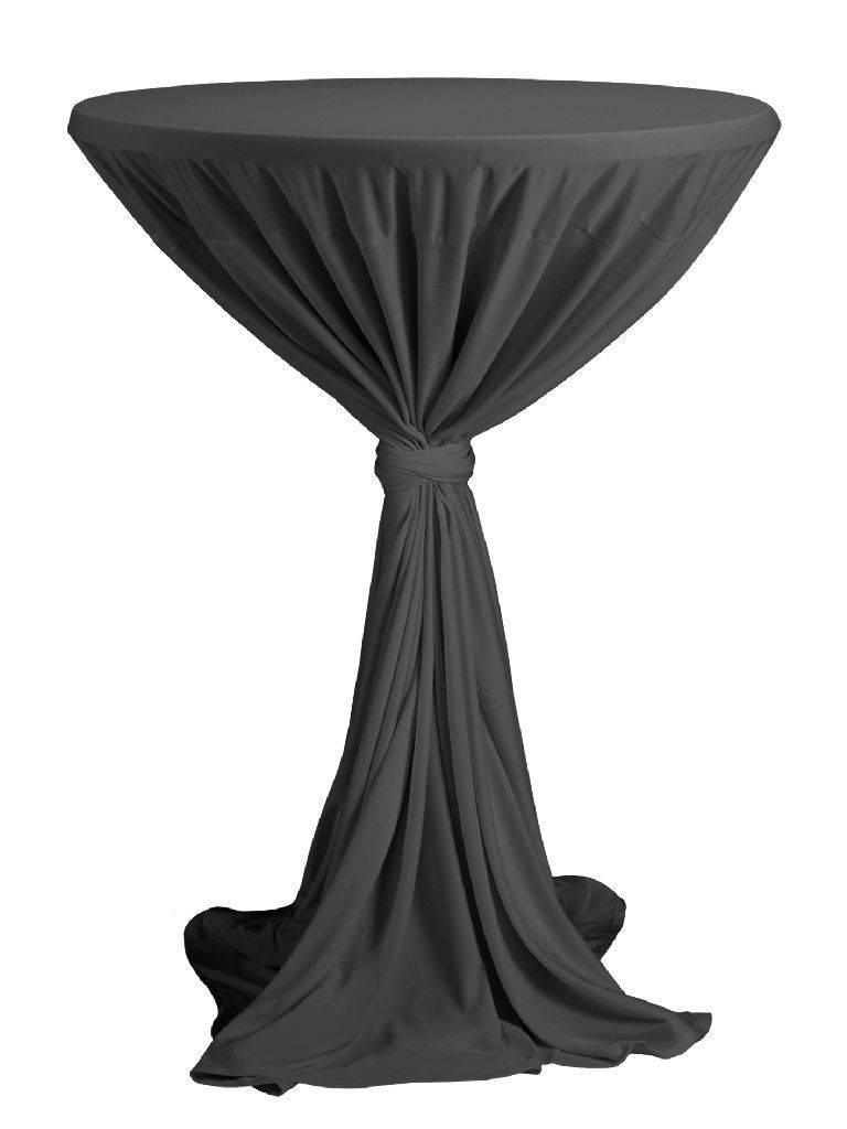 Nappe de table debout - Party - Anthracite - Ø80-90 CM - Dena - 111001