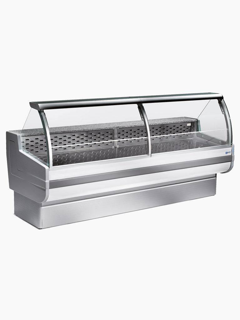 Comptoir réfrigéré - Cordoue - H 127 x 200 x 90 CM - 450W - Diamant - CR200