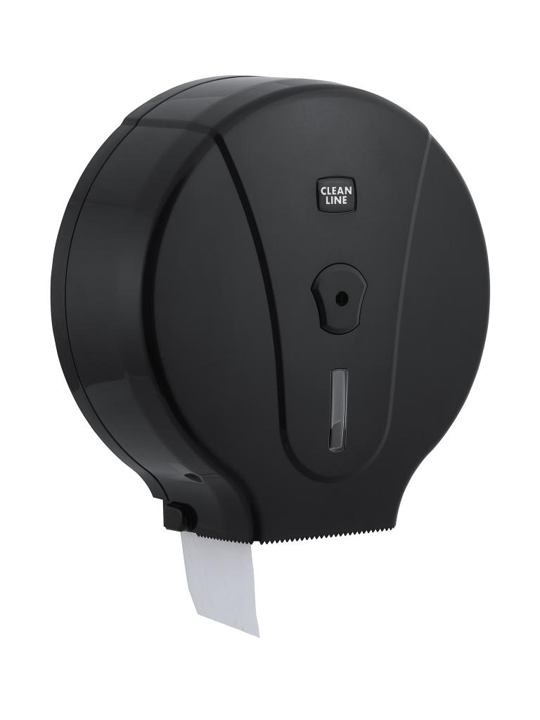 Distributeur Papier Toilette - Mini Jumbo - Noir - Cleanline - G-Line