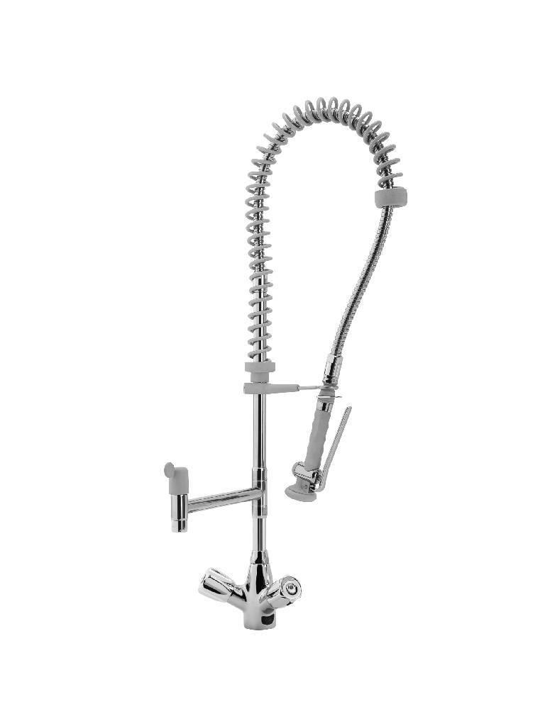 Douchette & Robinet - Acier Inoxydable - Groupe mitigeur mono opération - ''Heavy-Duty'' - Diamant - CW4088/HD