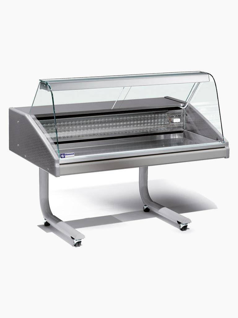 Vitrine réfrigérée comptoir - FISH LINE - 100 CM - Diamant - VR10/CR