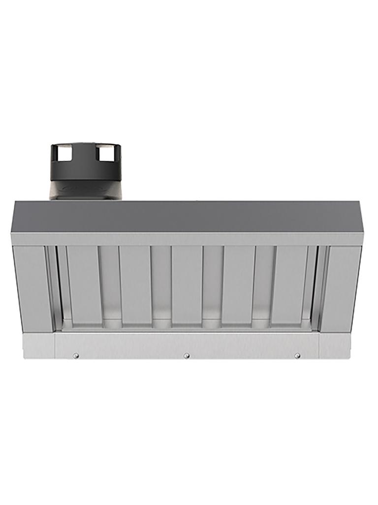 Hotte aspirante Cheftop - H 34,3 x 53,5 x 81,8 CM - 19,8 KG - 220 - 240 V - 100 W - Inox - Unox - 596205