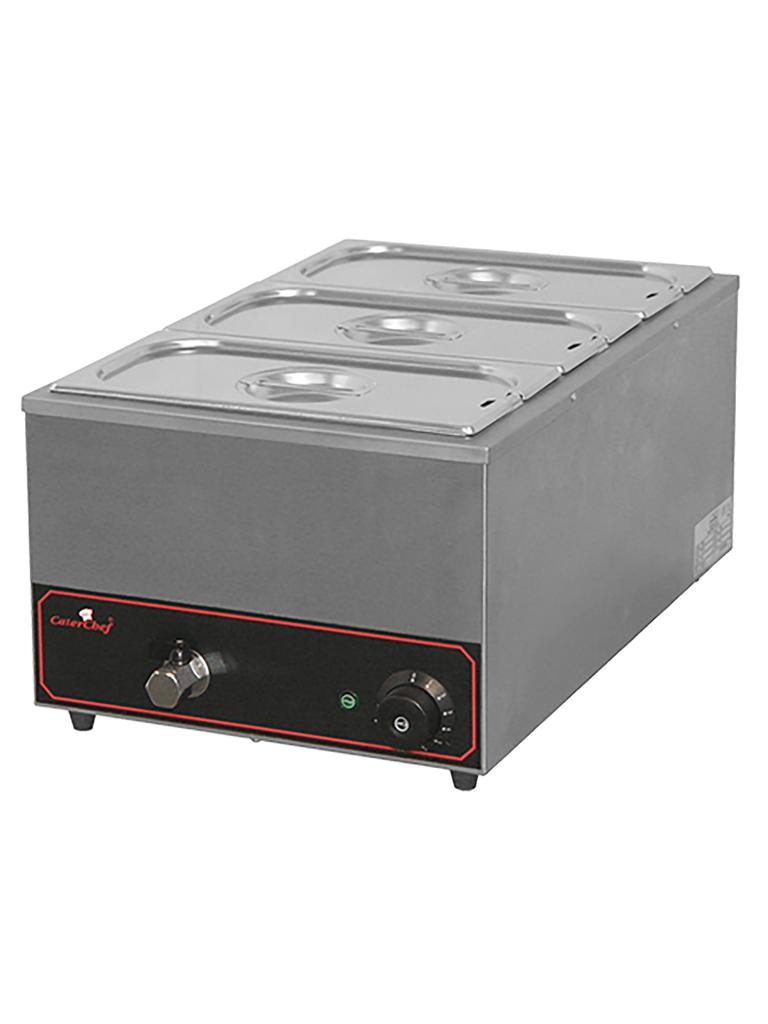 Bain Marie - H 25,5 x 35,4 x 59,5 CM - 8 KG - 220 - 240 V - 1200 W - Inox - Caterchef - 688031