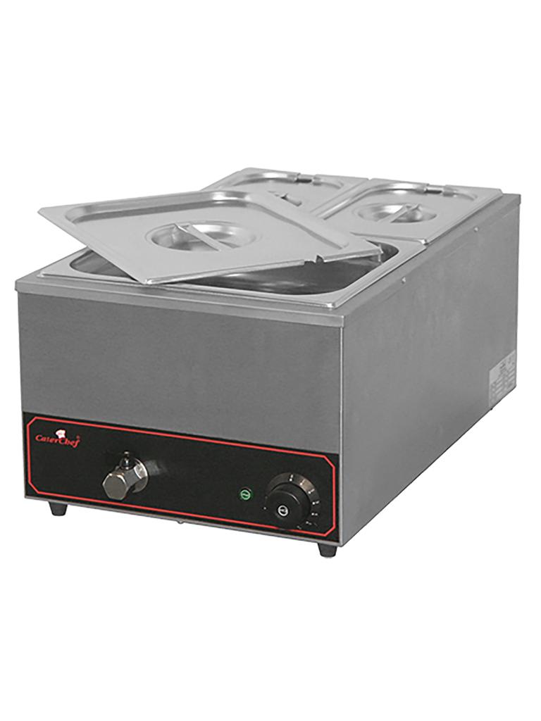 Bain Marie - H 25,5 x 35,4 x 59,5 CM - 8 KG - 220 - 240 V - 1200 W - Inox - Caterchef - 688032