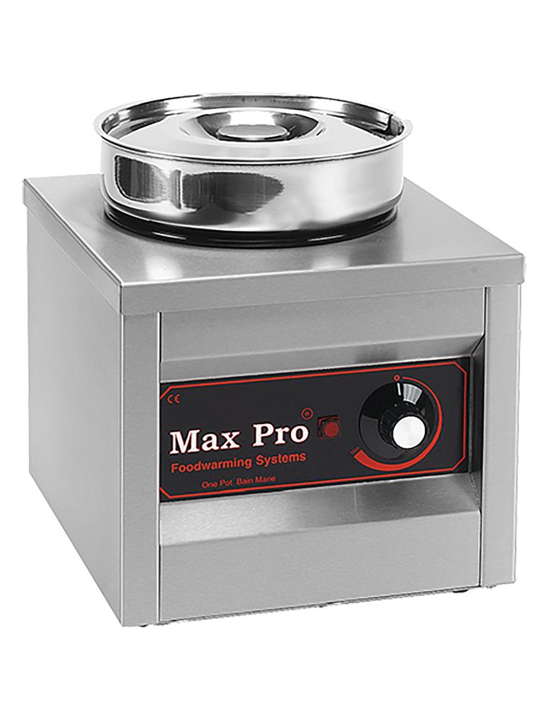 Chauffe-plats - H 29 x 26,3 x 29 CM - 6,6 KG - 220 - 240 V - 250 W - Acier inoxydable - 4,5 Litre - +30°C / +90°C - MaxPro - 921451