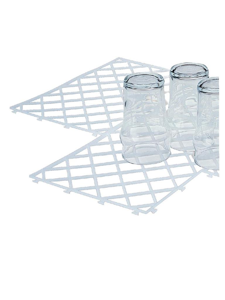 Tapis anti-goutte - 10 pièces - H 0,6 x 32,2 x 21,5 CM - Plastique - D824