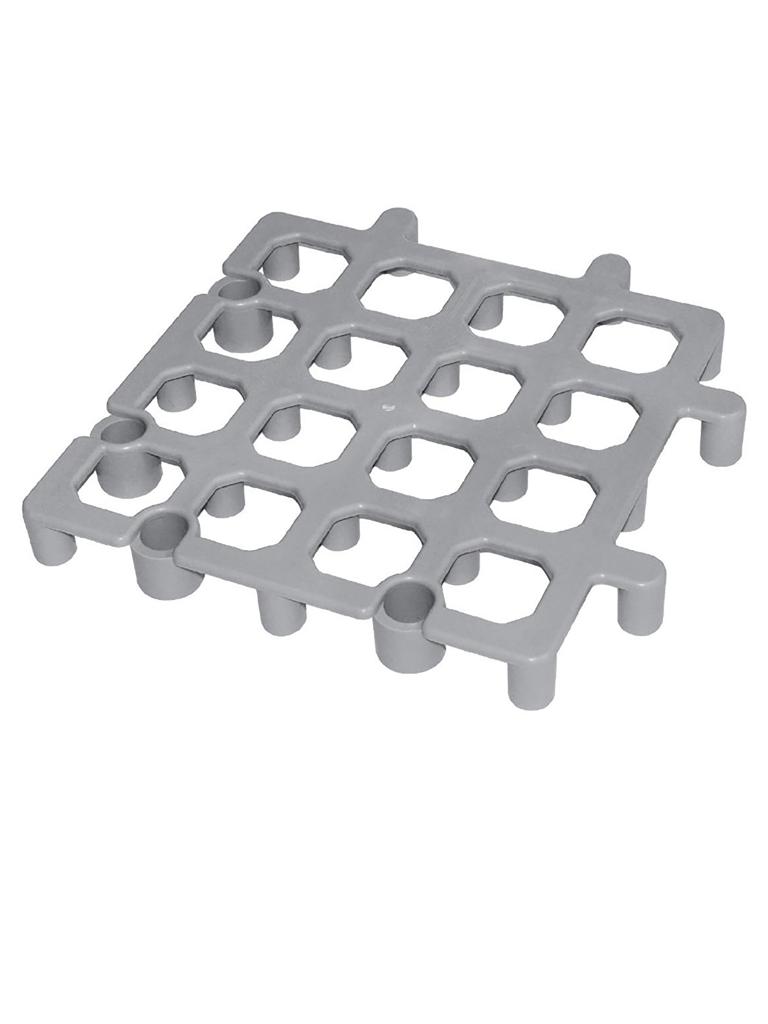 Decking - 2 pièces - H 4 x 33,5 x 33,5 CM - Polypropylène - Vogue - CF205