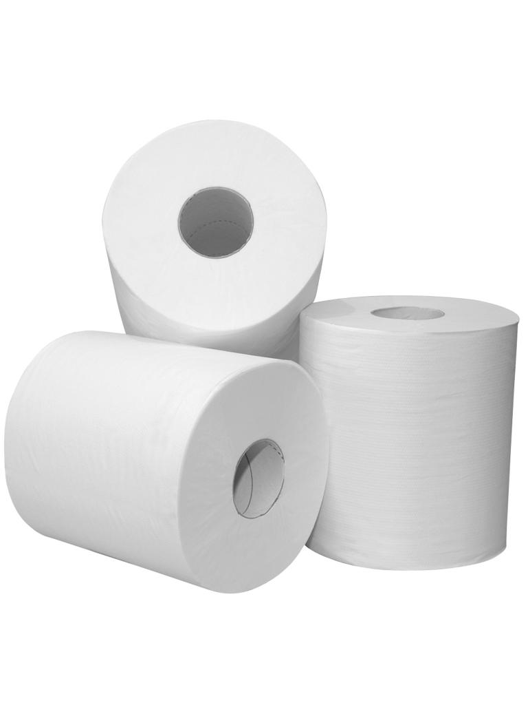 Rouleau d'essuie-mains - MIDI - 2 couches - 6 pièces - 130 mètres - Euro Products - P52314