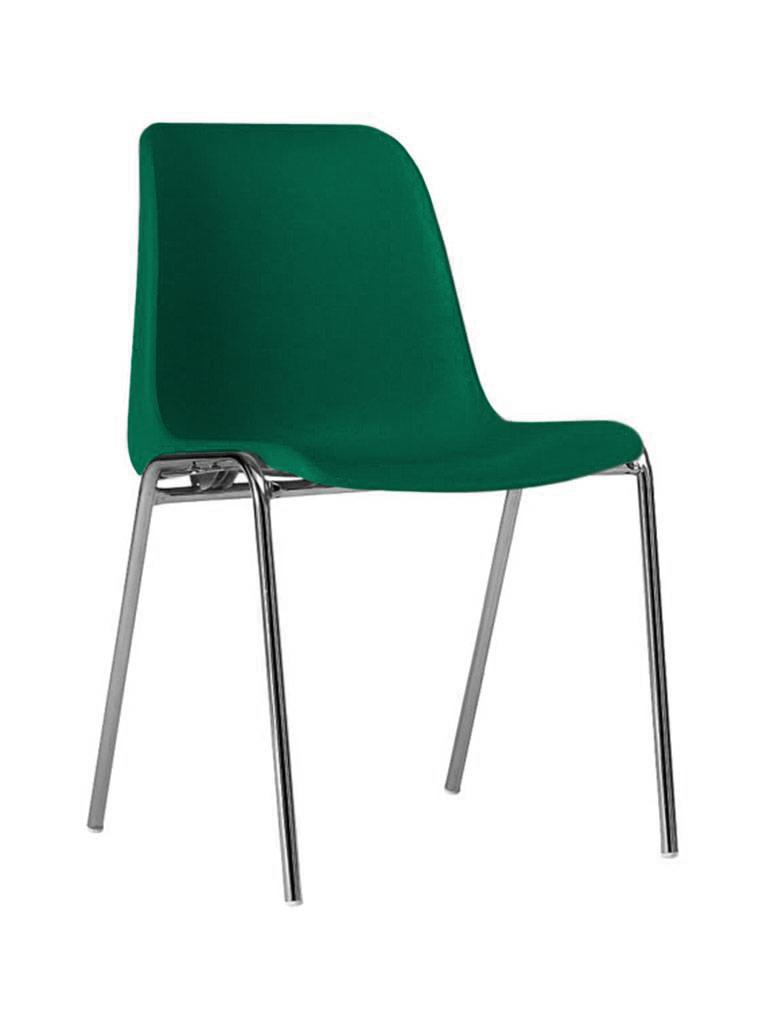 Chaise de cantine - Easy - Vert - Empilable - G-Line