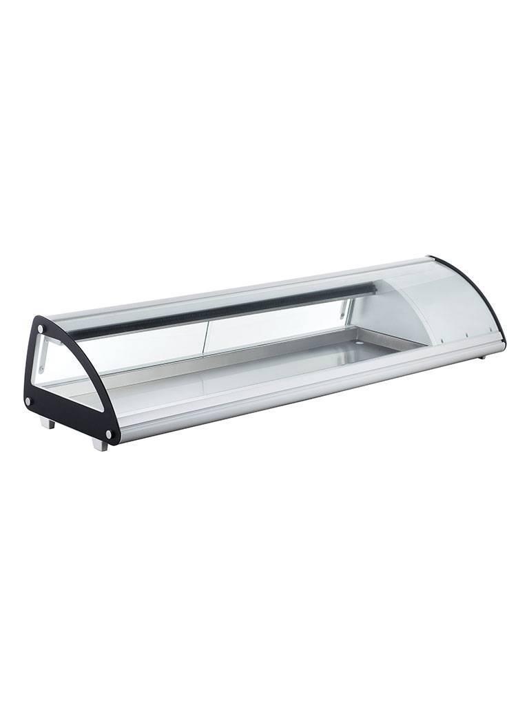 Sushi - Vitrine réfrigérée - 175 cm - 1/3 GN - G-Line
