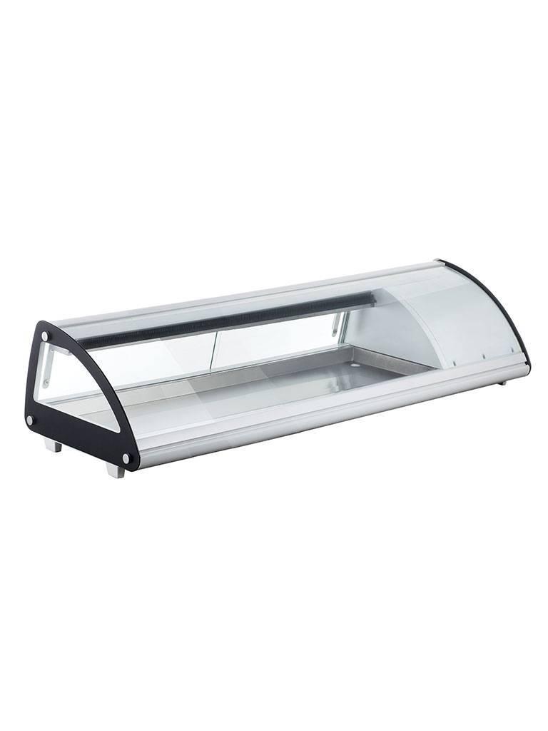 Sushi - Vitrine réfrigérée - 130 cm - 1/3 GN - G-Line