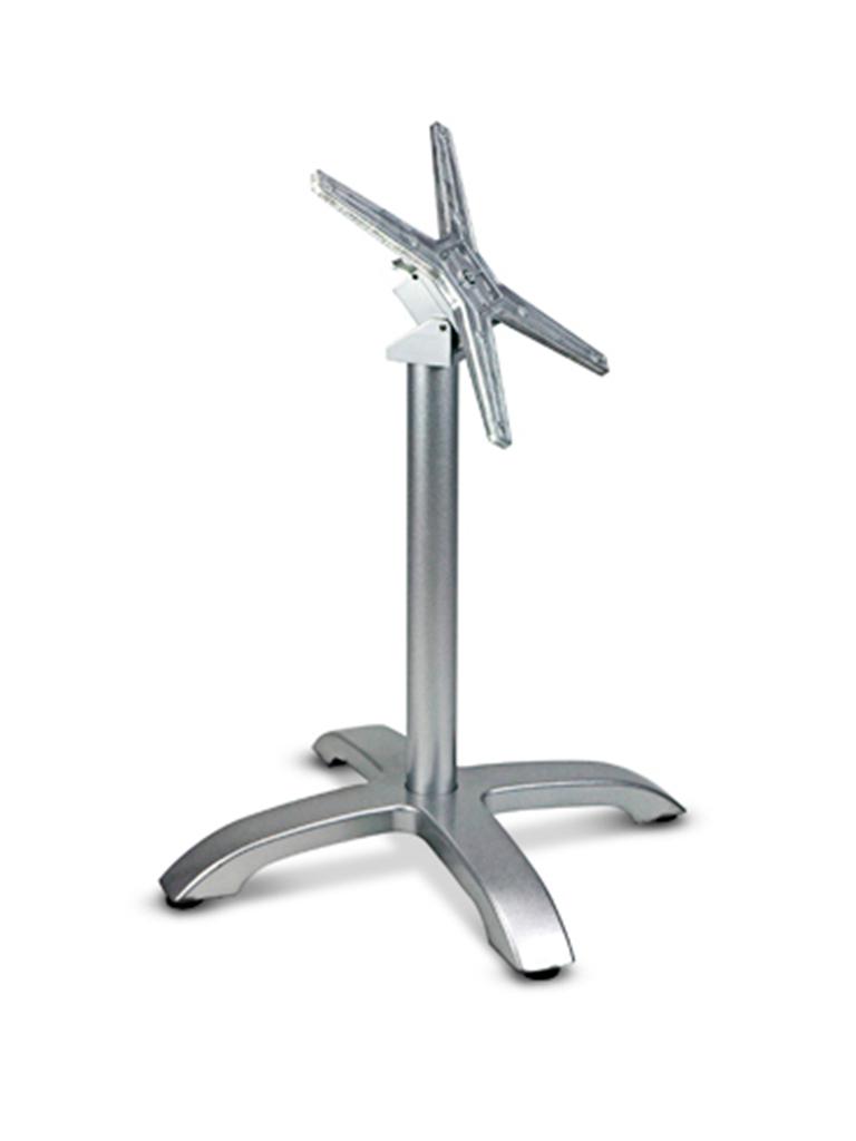 Base de table / Pied de table - Avilia - 4 doigts - Argent - G-Line