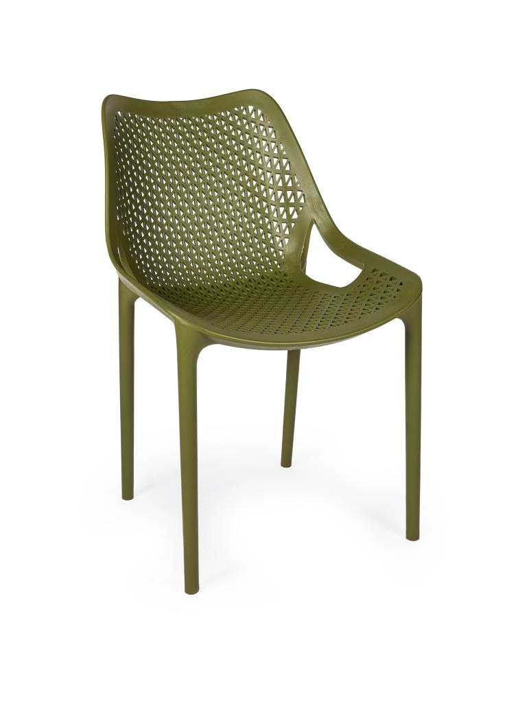 Chaise de terrasse - Eva - Vert - Plastique - G-Line