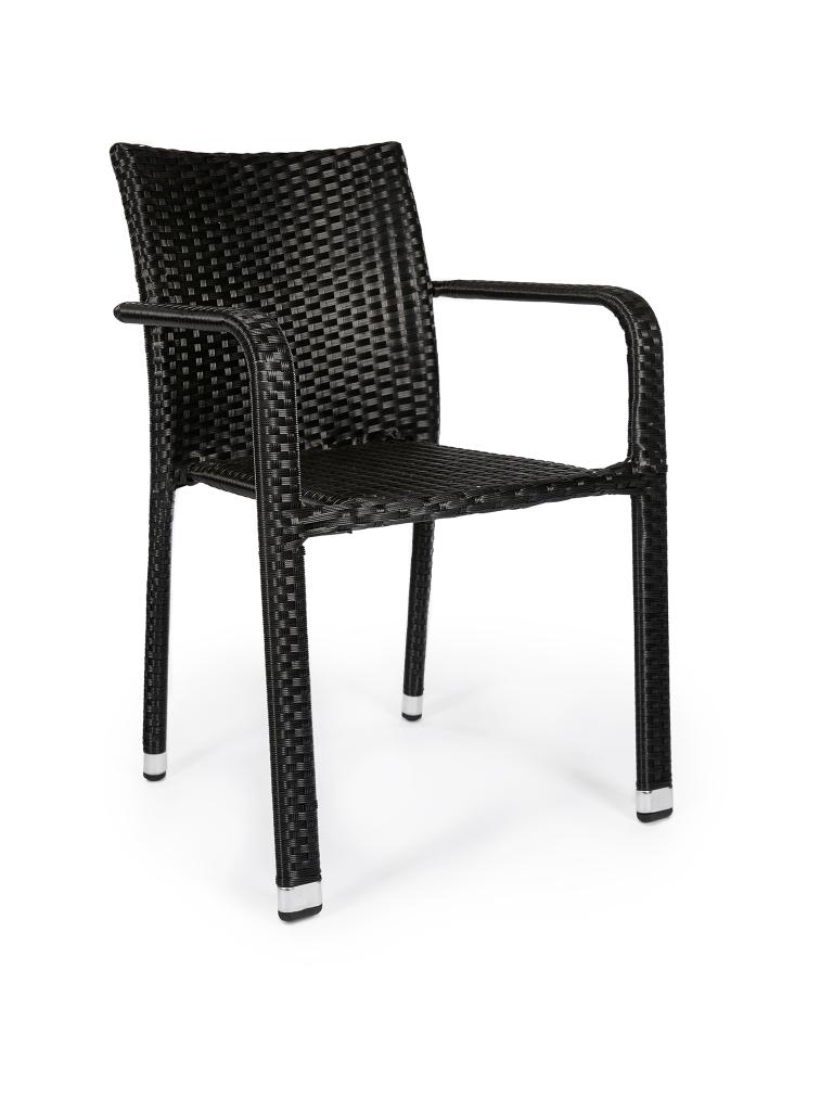 Chaise de patio - Lincoln - Noir - G-Line