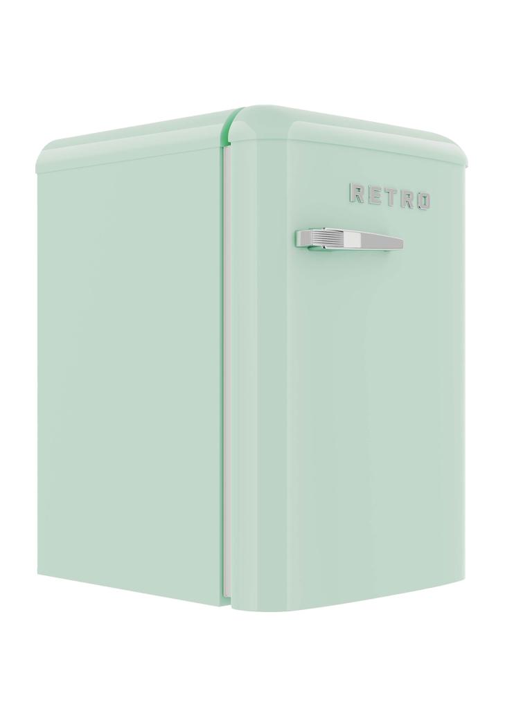 Frigo Rétro - 120 Litres - Modèle de Table - Vert Menthe - G-Line