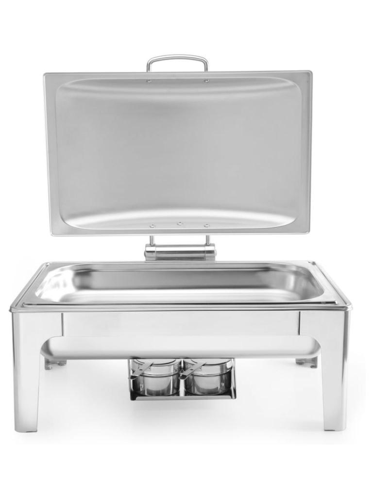 Chafing dish GN 1/1 finition satinée - Inox - H 29 X 43 X 57 CM - Hendi - 470251