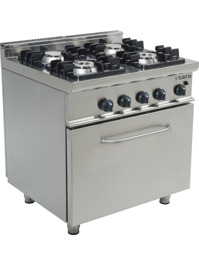 Cuisinière à gaz - Four à gaz - 4 feux - Saro - 423-1030