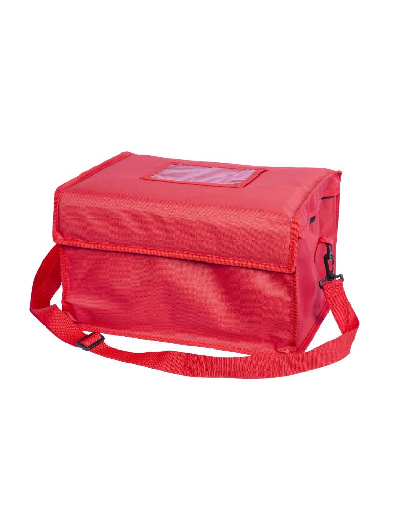 Sac Transport Alimentaire - 42 x 35 x 25 CM - Polyester - Rouge - G-Line