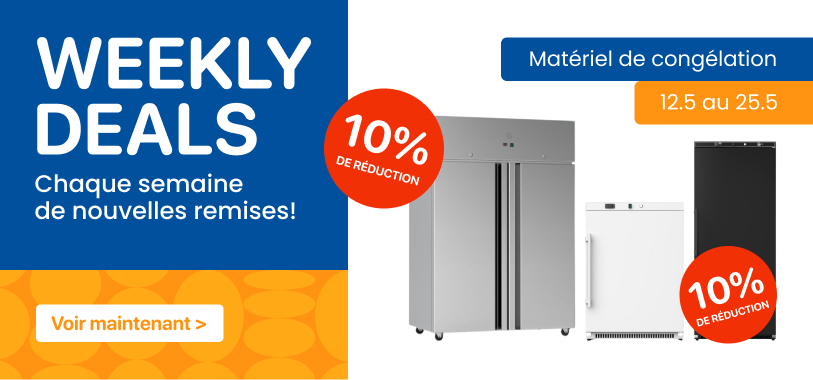 Chaque semaine, de nouvelles offres - chez Horeca World !